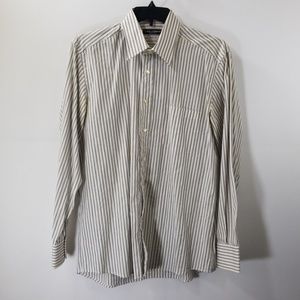 Dolce & Gabbana Striped Classic Fit Dress Shirt 42